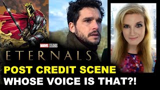 Eternals Post Credit Scene BREAKDOWN  Spoilers Black Knight [upl. by Marci799]