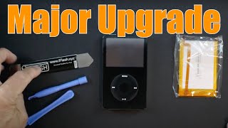 Ipod Video 60GB 3000mAh Battery Upgrade [upl. by Pickett]