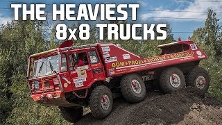 10 Of The Coolest 8x8 Driven Trucks [upl. by Marcellus341]