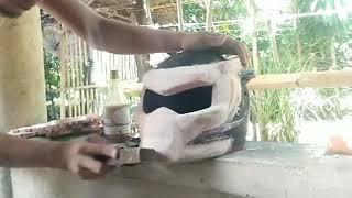 how to make predator helmet low budget mode [upl. by Gill]