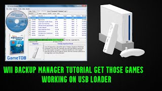 WII Backup Manager tutorial [upl. by Cirederf935]