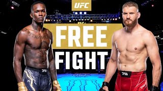 ISREAL ADESANYA vs JAN BLACHOWICZ  FULL FIGHT  FREE FIGHT  mma ufc [upl. by Mina638]