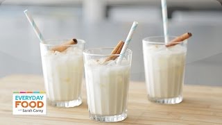 Mexican Horchata Recipe for Cinco de Mayo  Everyday Food with Sarah Carey [upl. by Ecnahs]