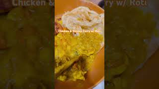 Chicken amp Shrimp Curry w Roti [upl. by Einiar]