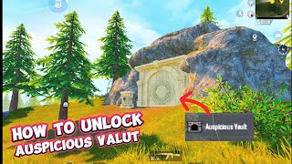 HOW TO OPEN AUSPICIOUS VAULT IN PUBG MOBILE  OPEN THE AUSPICIOUS VAULT 1 TIME  SKYHIGH SPECTACLE [upl. by Nednyl554]