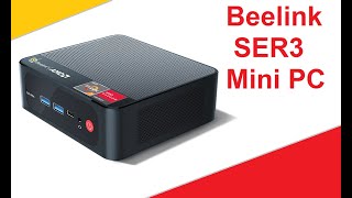 Beelink SER3 Mini PC AMD Ryzen 7 3750H Windows 11 Pro [upl. by Iliam]