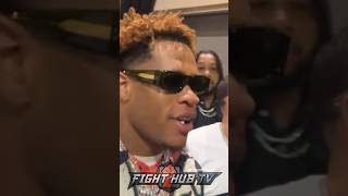 DEVIN HANEY’S IMMEDIATE REACTION TO GERVONTA DAVIS STOPPING RYAN GARCIA [upl. by Celestia]