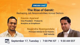 The Rise of GenAI Reshaping Job Responsibilities Across Sectors  Simplilearn [upl. by Ardnal]