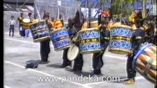 Big Drum Kids From Minangkabau Sumatra [upl. by Hurst]