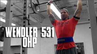 Beyond Wendler 531 C1W2 OHP and great triceps exercise [upl. by Victory411]