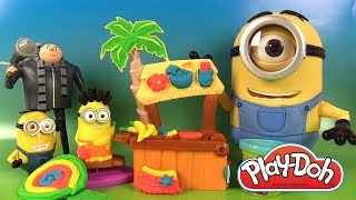 Pâte à Modeler Play Doh Minions Les Vacances Minions Paradise Sachets Surprises [upl. by Weil]