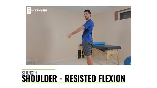 Resisted Shoulder Flexion [upl. by Lamrouex]