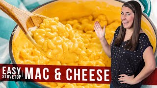 Easy 3Ingredient Mac and Cheese Recipe One Pot [upl. by Lezti]