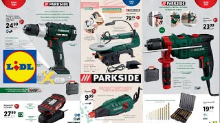 ARRIVAGE LIDL BRICOLAGE PARKSIDE 13 JANVIER 2022 CATALOGUE LIDL BRICOLAGE PARKSIDE [upl. by Larson737]