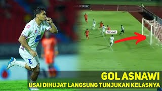 DIHUJAT INDONESIA ASNAWI MALAH JADI PAHLAWAN DI THAILAND CETAK GOL KEMENANGAN [upl. by Barren]