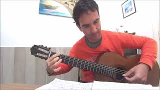 Paolo Vallesi  La Forza Della Vita cover chitarra fingerstyle guitar classic guitarra clásica [upl. by Alvy724]