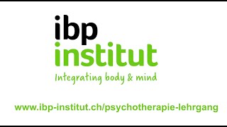 Postgraduale Weiterbildung in Integrativer Körperpsychotherapie IBP [upl. by Milka]