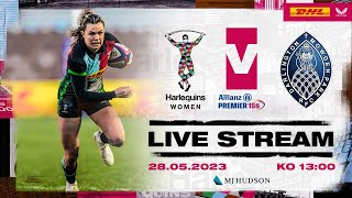 Live Allianz Premier 15s Rugby  Harlequins Women take on Worcester Warriors Women at The Stoop [upl. by Ander95]