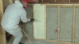 How to Install Spray Foam Insulation DIY [upl. by Giustino456]