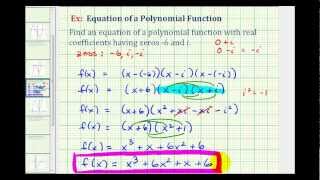 Ex 3 Find the Zeros of a Polynomial Function with Irrational Zeros [upl. by Brindell]