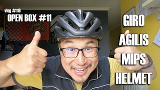 vlog 118【OPEN BOX 11】Giro Agilis MIPS Helmet [upl. by Lihkin3]