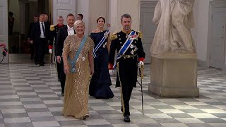 Königliches Abendessen im Palast Christiansborg [upl. by Adigirb]