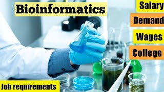 Bioinformatician in Canada  salary wage job requirement diploma bachelors masters in bioinformatic [upl. by Ebbarta]