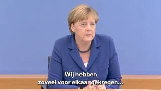 Merkel quotWir schaffen dasquot [upl. by Abrahamsen]