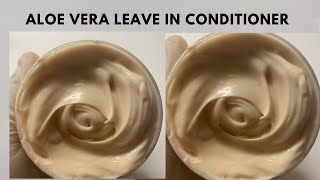 DIY ALOE VERA LEAVE IN CONDITIONER FOR EXTREME HAIR GROWTH AND SHINE Fresh aloe Vera conditioner [upl. by Kumar]