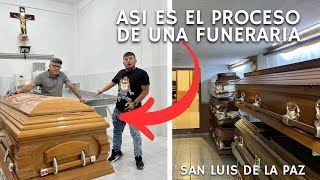 ENTRE A UNA FUNERARIA CON EMBALSAMAMIENTO ESTO PASO [upl. by Jenine]