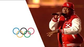 Dizzee Rascal  Opening Ceremony Performance  London 2012 Olympics [upl. by Nort]