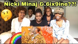 6ix9ine Nicki Minaj Murda Beatz  “FEFE” Official Music Video REACTION [upl. by Einram672]