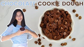 Double Chocolate Edible Cookie Dough [upl. by Annatnas]