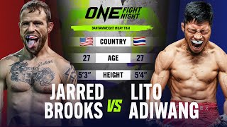 Explosive MMA Scrap 👊 Jarred Brooks vs Lito Adiwang  Full Fight [upl. by Lletniuq]