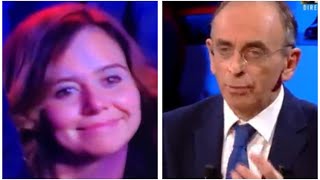 Éric Zemmour face à Baba TPMP Sarah Knafo demande à Zemmour « DU CALME » replay [upl. by Hayn]