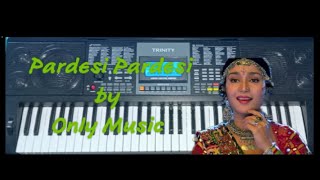 Pardesi Pardesi jana nahi song piano tutorial Trinity PA 75 X [upl. by Noira667]