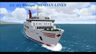 Fedra MINOAN LINES Naxos Shipyards SA [upl. by Paucker724]