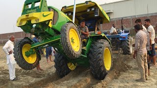 John Deere 5310 vs Sonalika 60 tractor tochan kurar panipat [upl. by Crista]