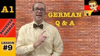 Basic Questions amp Answers  Beginner German with Herr Antrim Lesson 9 [upl. by Paine171]