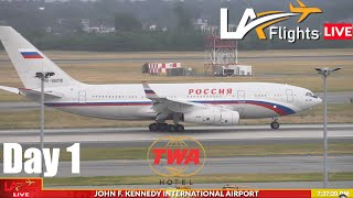 🔴LIVE JFK AIRPORT ACTION  John F Kennedy International  Live Plane Spotting [upl. by Shivers]