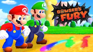 Bowsers Fury Online  Full Game Walkthrough 2 Player [upl. by Etiam495]