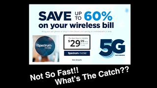 Spectrum Mobile 2999 Plan  Whats The Catch Theres A Few [upl. by Anyela117]