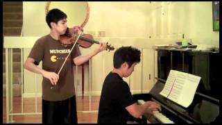 Samidare Early Summer Rain  Naruto Shippuden  Violin piano duet [upl. by Dnomayd]