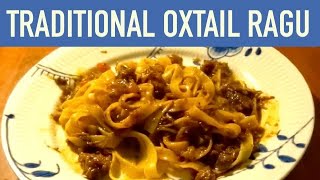 Traditional Italian Oxtail Ragu in Römertopf  Recipe  62 [upl. by Lilian]