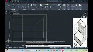 Tutorial Paso a Paso Dibujo de Vistas y Perspectiva Isométrica en AutoCAD 📐💻 [upl. by Dnalevets]