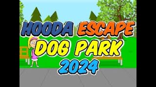 Hooda Escape Dog Park 2024  Walkthrough  Hints  Cheats [upl. by Akimyt]