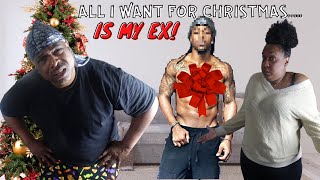 All I Want For Christmas Is My EX prank on boyfriend Vlogmas day 6 [upl. by Egan]