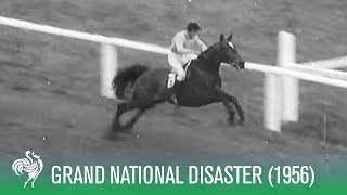 UNBELIEVABLE Finish at the Grand National Horse Race 1956  Sporting History [upl. by Mccarthy377]