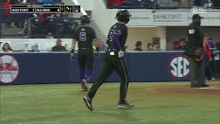 HIGHLIGHTS  Ole Miss Baseball defeats High Point 12  2 22424 [upl. by Elrem]