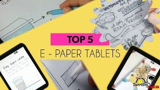 Top 5 EPaper Tablets [upl. by Nednal]